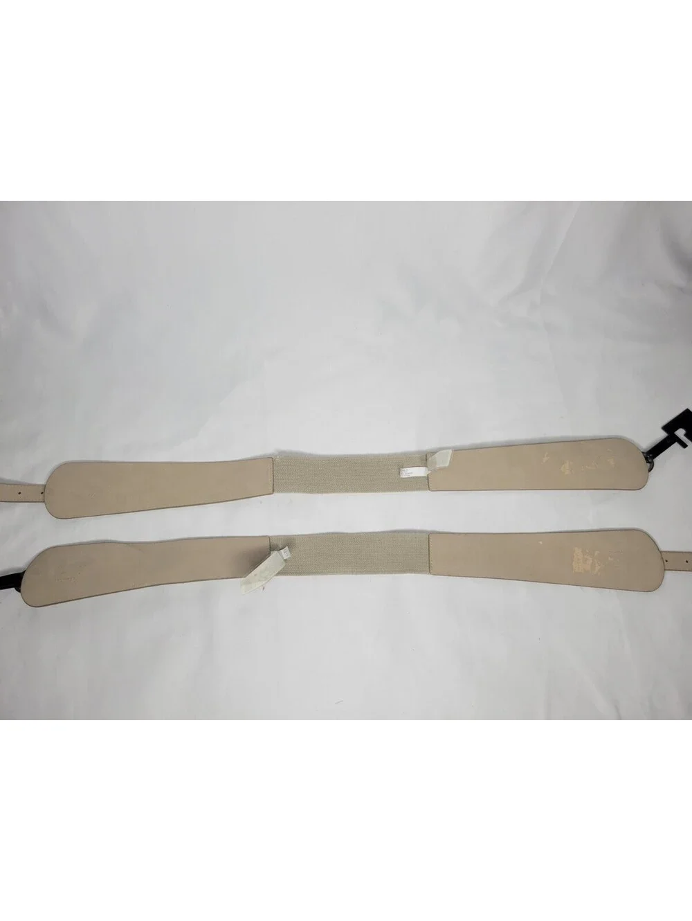 2x INC International Concepts Womens Waist Belt Wide Stretch M/L   *READ*